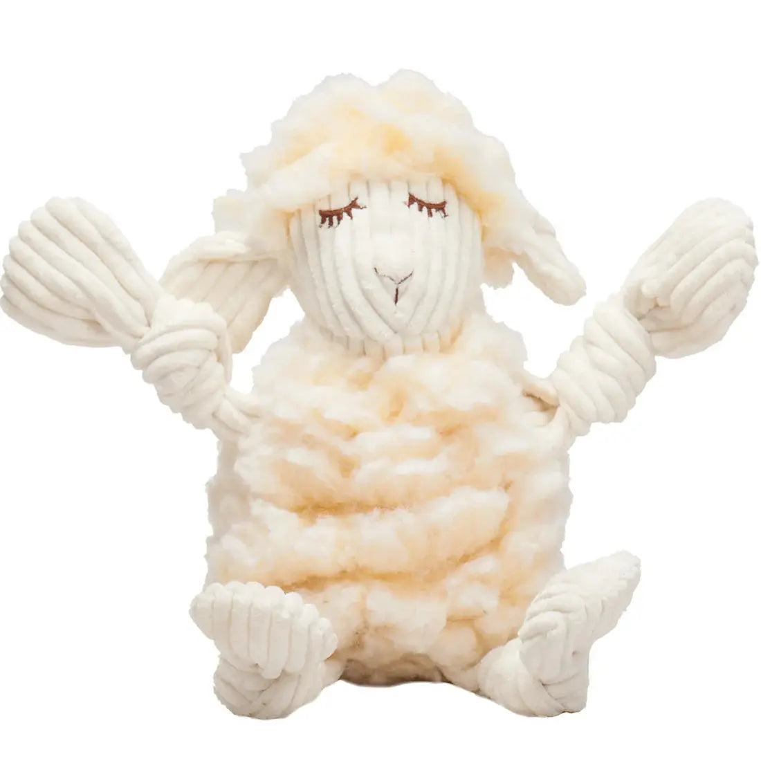 HuggleHounds HuggleFleece FlufferKnottie Dog Toy HuggleHounds