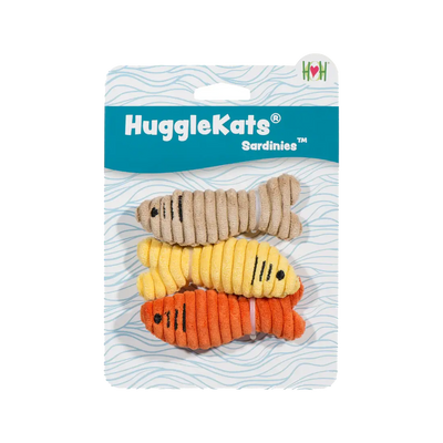 HuggleKats Multi-Textured Realistic Prey Toys for Cats HuggleHounds
