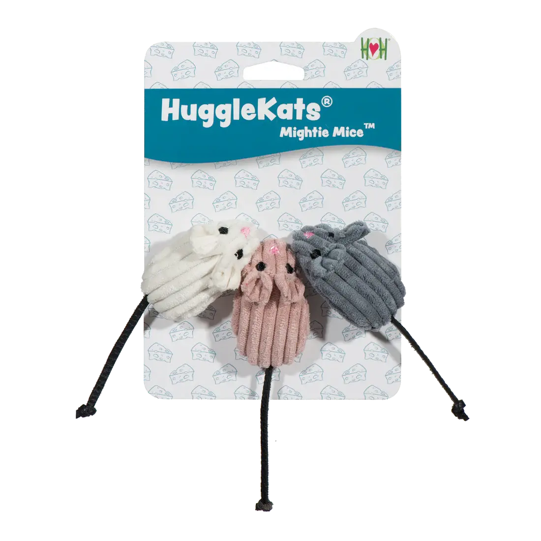 HuggleKats Multi-Textured Realistic Prey Toys for Cats HuggleHounds