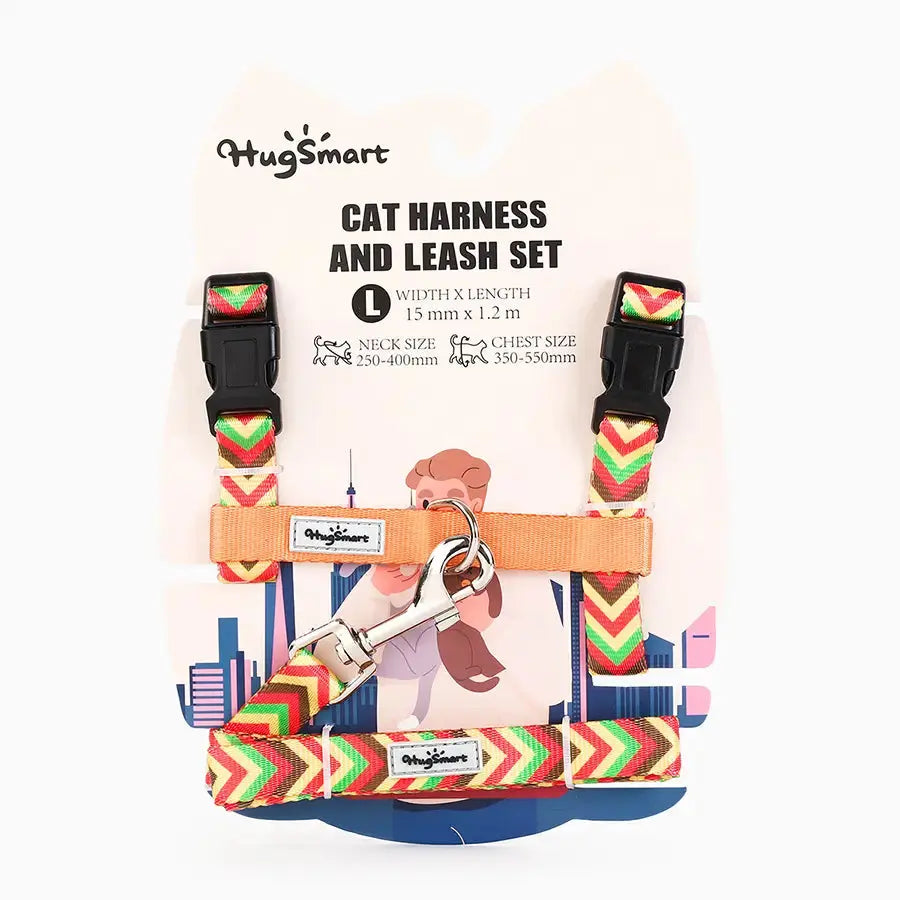 Hugsmart Pet Cat Harness & Leash Set Hugsmart Pet