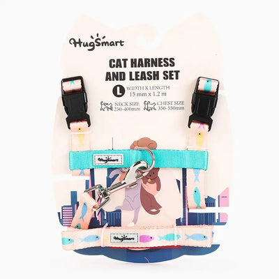 Hugsmart Pet Cat Harness & Leash Set Hugsmart Pet