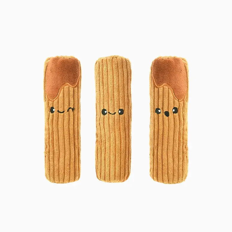 Hugsmart Pet Food Party Churros Interactive Dog Toys Hugsmart Pet