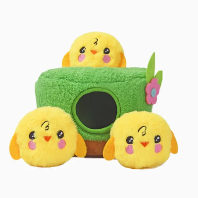 Hugsmart Pet Hoppin' Easter Chirpy Chicks Interactive Dog Toys Hugsmart Pet