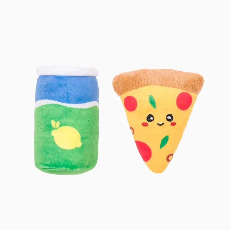 Hugsmart Pet Kitten Party Pizza & Soda Cat Toys Hugsmart Pet