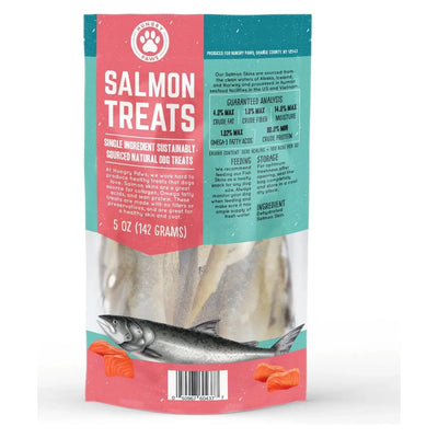 Hungry Paws Premium Salmon Skin Dog Chew Treats 5 oz Hungry Paws