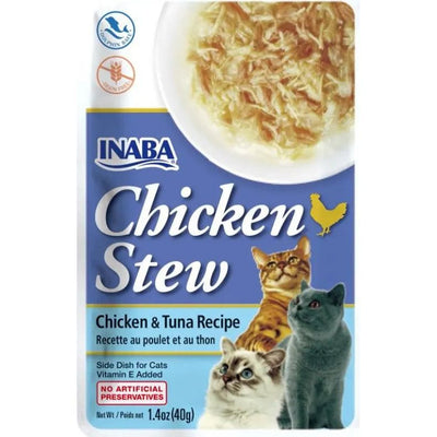 Inaba Chicken Stew Chicken with Tuna Recipe Side Dish for Cats Inaba