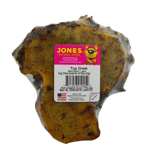 Jones Natural Chews Top Crest Bones Dog Treats Jones Natural Chews
