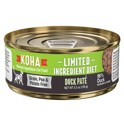 KOHA Limited Ingredient Diet Duck Pâté Wet Cat Food KOHA