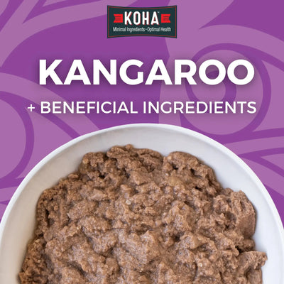 KOHA Limited Ingredient Diet Kangaroo Entrée Wet Dog Food 12ea/13 oz KOHA