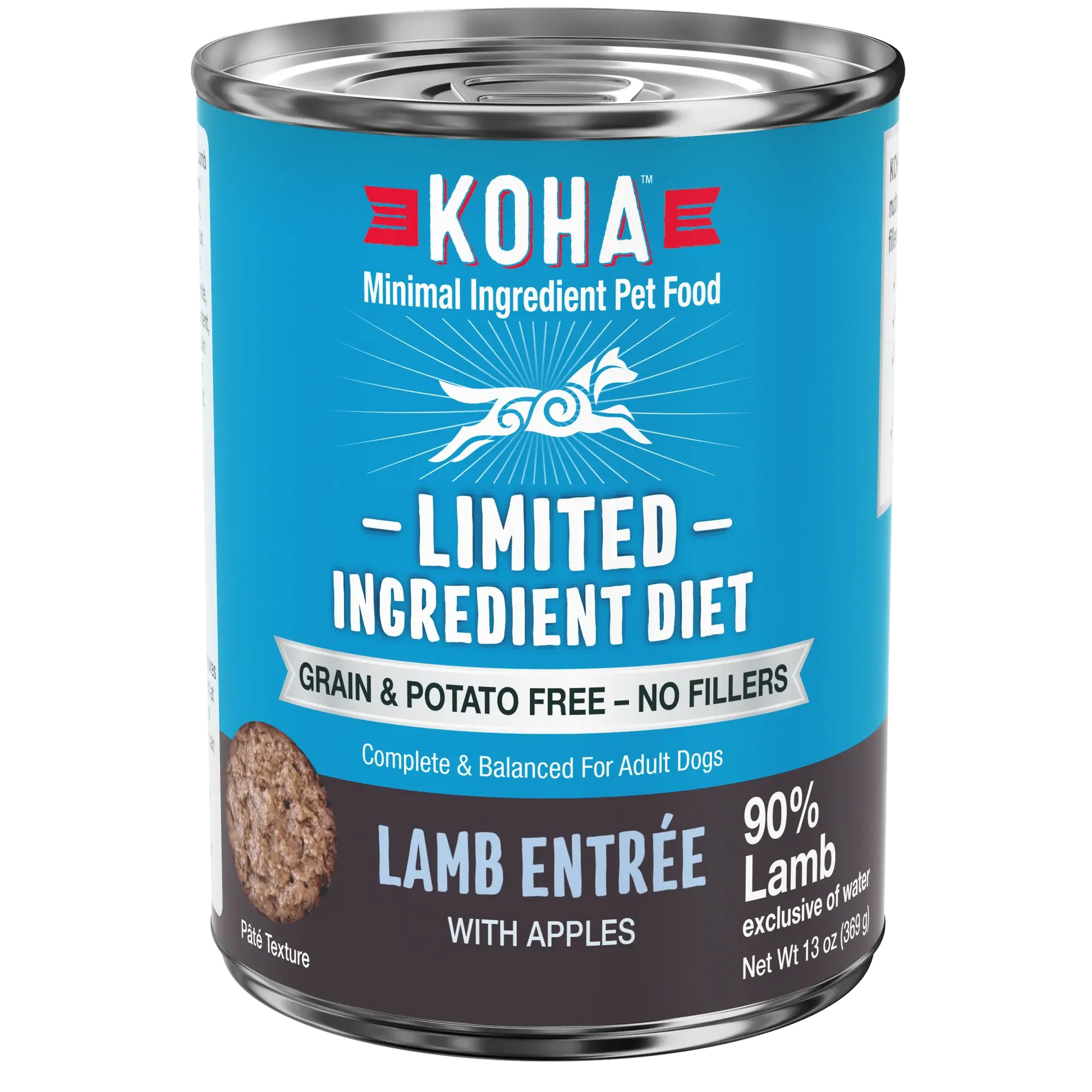 KOHA Limited Ingredient Diet Lamb Entrée Wet Dog Food KOHA