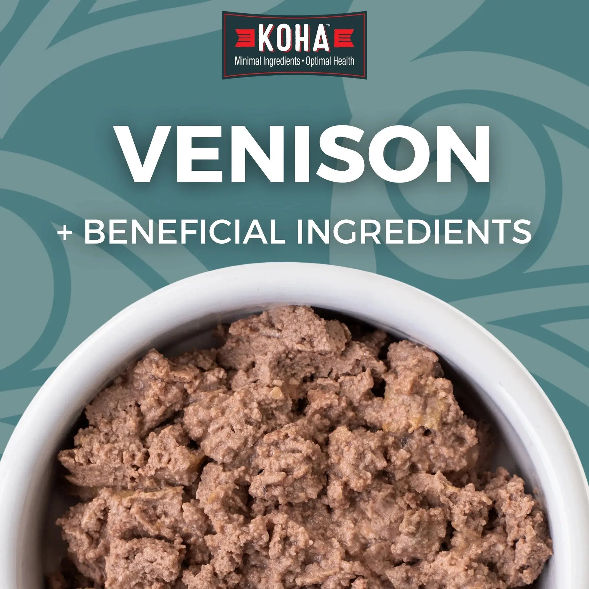 KOHA Limited Ingredient Diet Venison Entrée Wet Dog Food 12ea/13 oz KOHA