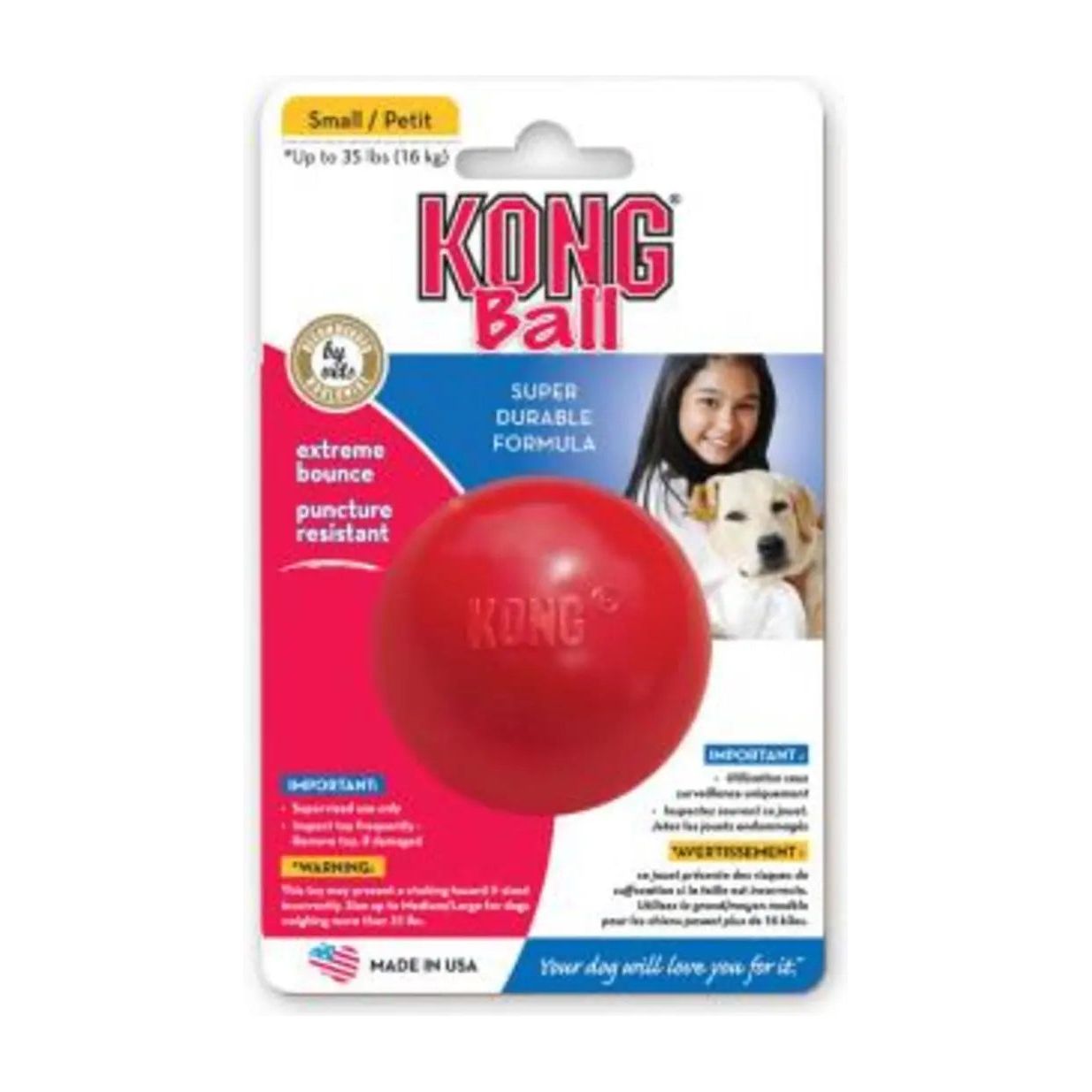 KONG Ball Dog Toy Kong