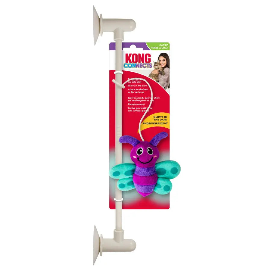 KONG Connects Glow Firefly Cat Toy Kong