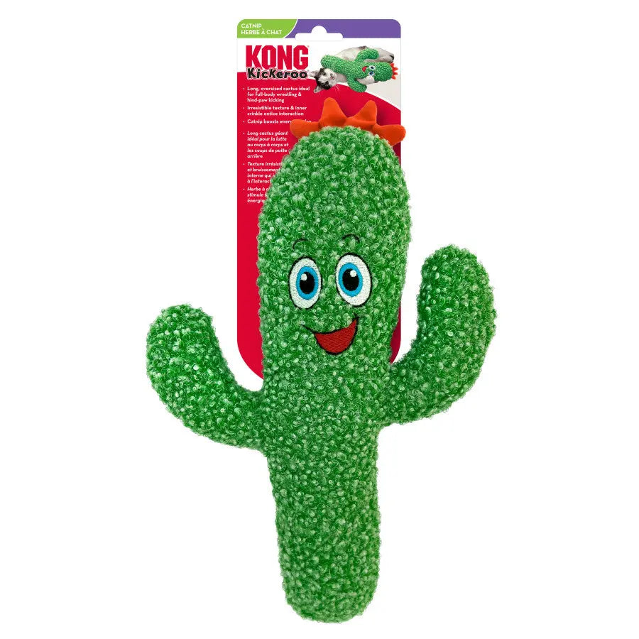 KONG Kickeroo Cactus Cat Toy Kong