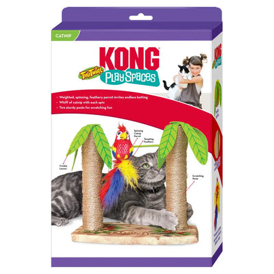 KONG Play Spaces Tiki Twirl Cat Toy Kong