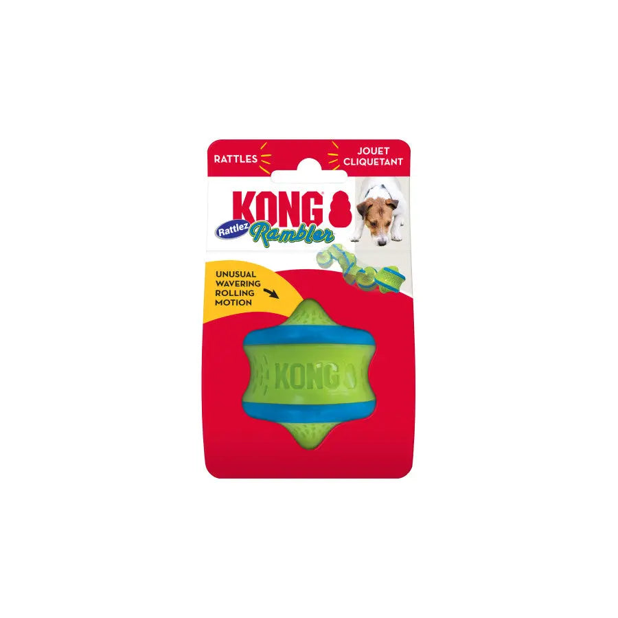 KONG Rambler Rattlez Dog Toy Large Kong
