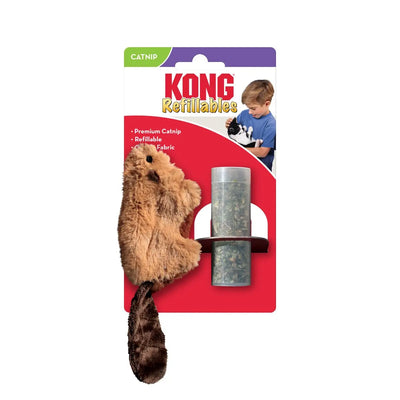 KONG Refillables Beaver Cat Toy Kong