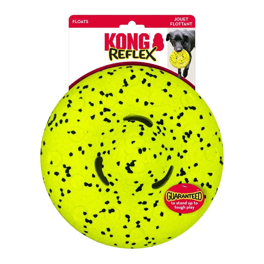 KONG Reflex Glide Flyer Dog Toy Kong