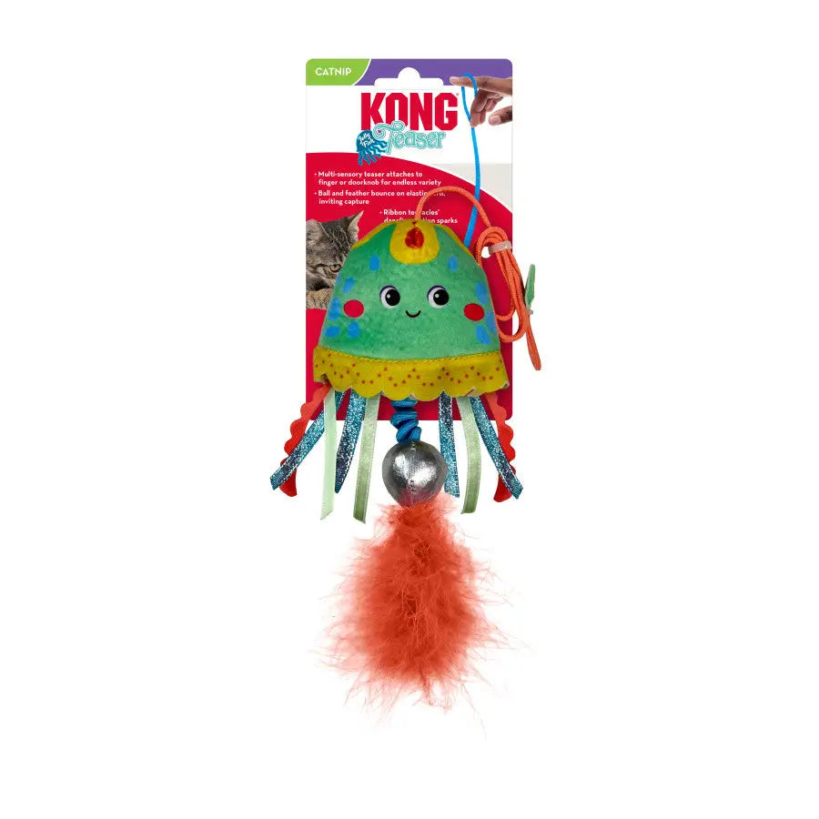 KONG Teaser Jellyfish Cat Toy Kong