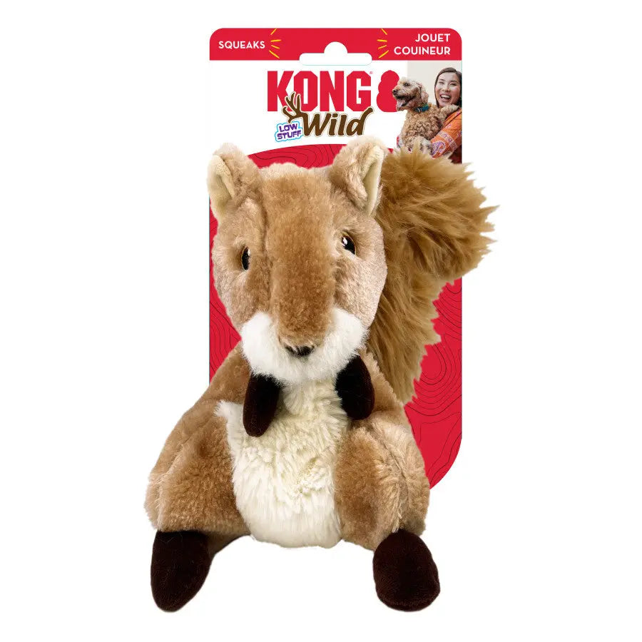 KONG Wild Low Stuff Creatures Dog Toy Kong