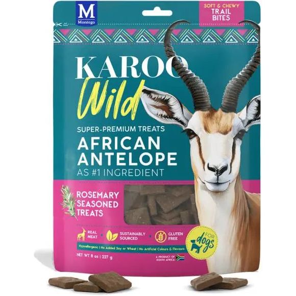 Karoo Wild African Antelope Trail Bites Premium Dog Treats Karoo Wild