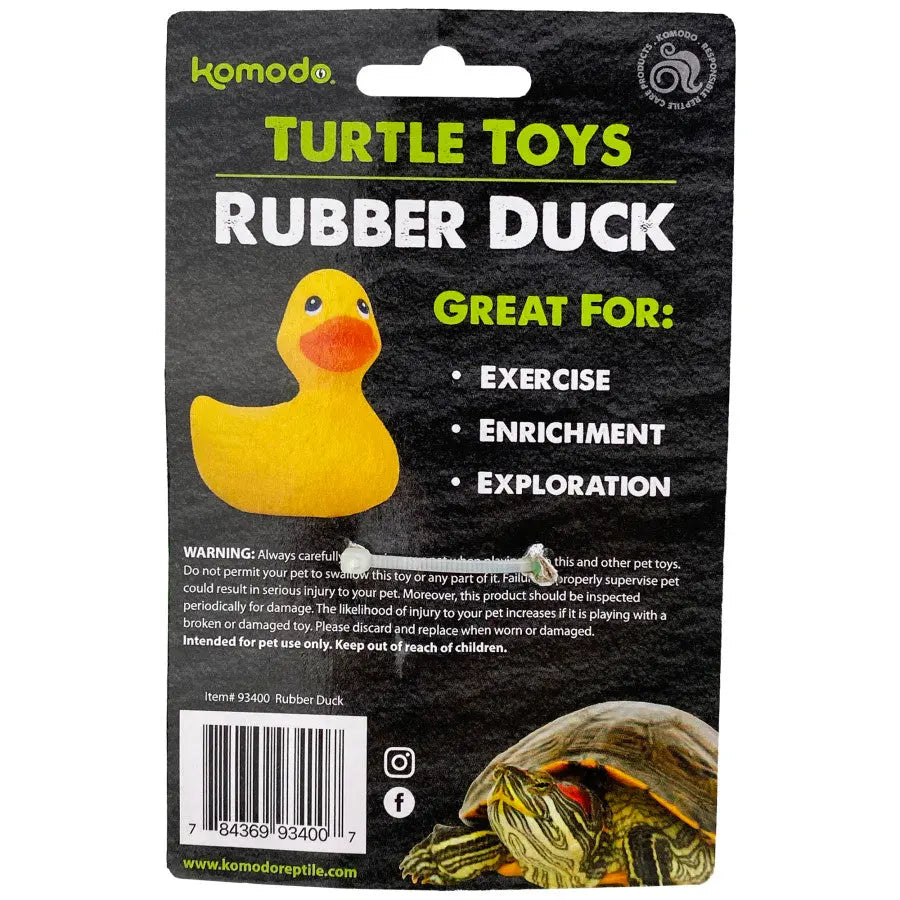 Komodo Rubber Duck Turtle Toys Assorted, 2 in Komodo