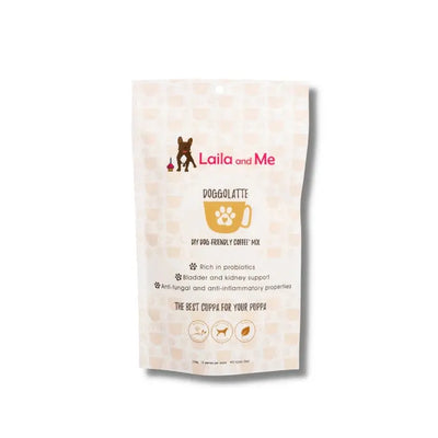 Laila and Me Natural Organic Doggolatte Coffee for Dogs 10 SHOTS (LARGE) Laila and Me