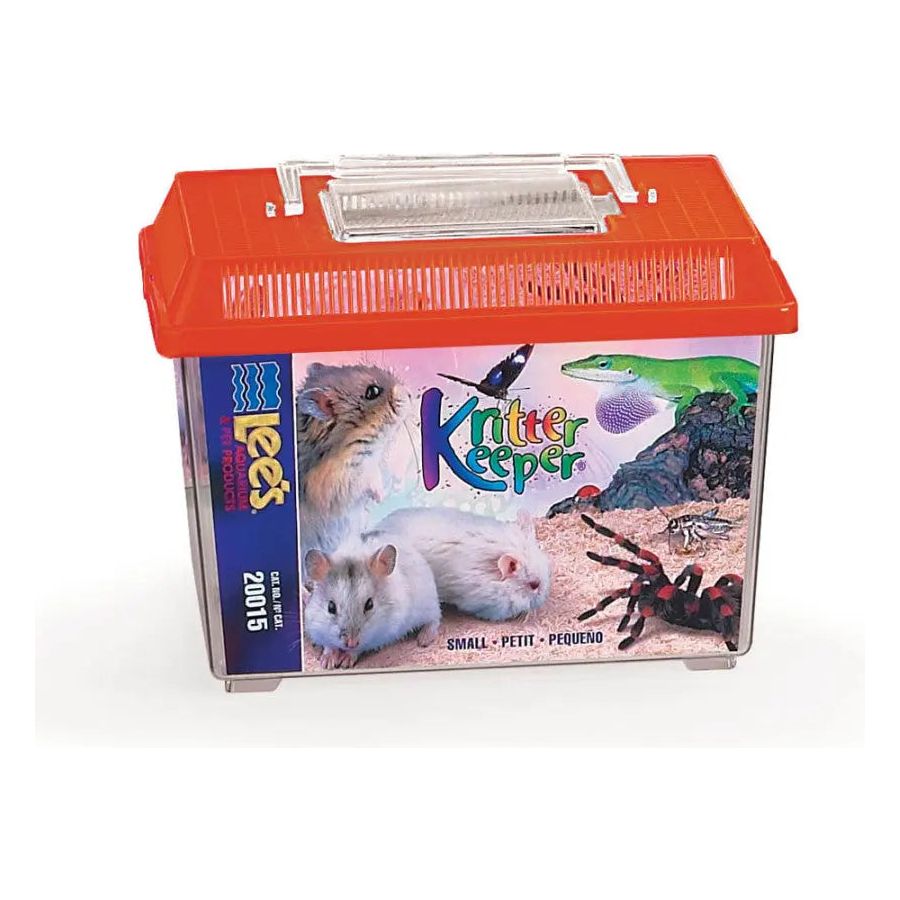 Lees Rectangle Kritter Keeper Small for Small Pets, Reptiles and Insects Lee's®