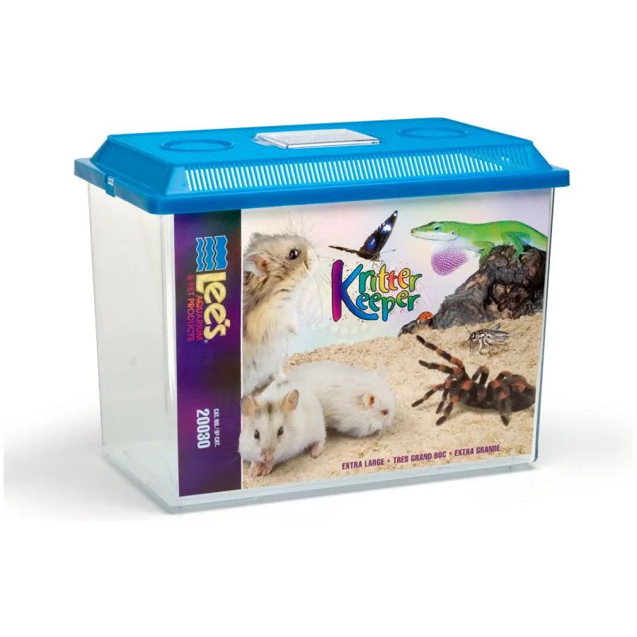 Lees Rectangle Kritter Keeper Small for Small Pets, Reptiles and Insects Lee's®