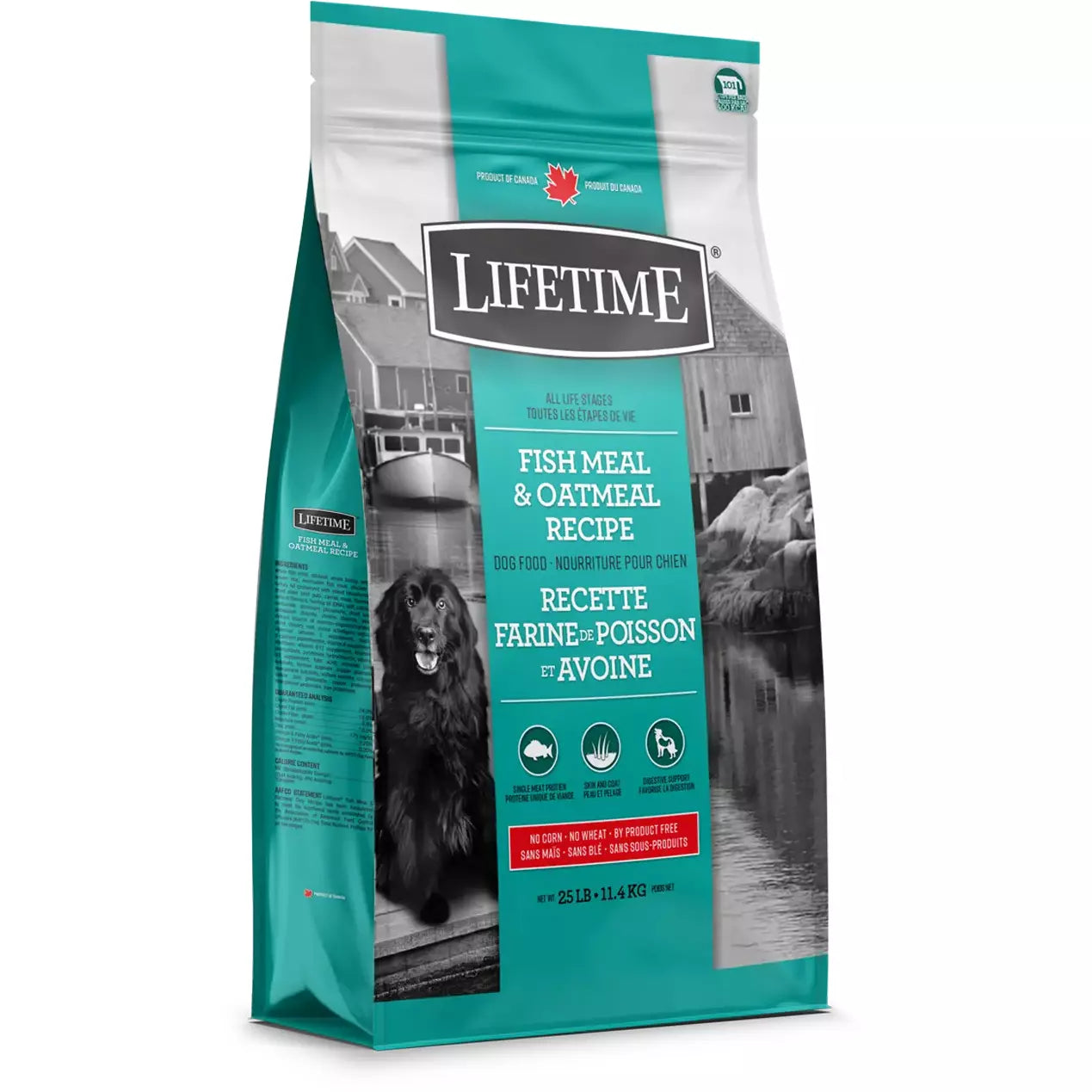 Lifetime All Life Stages Fish & Oatmeal Dry Dog Food Lifetime