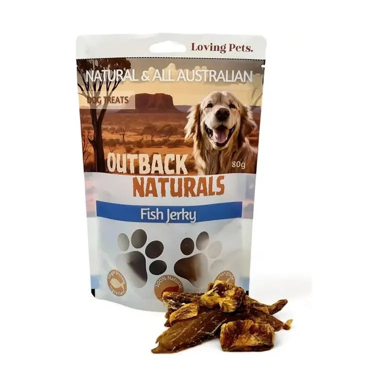 Loving Pets Australia Fish Jerky Dog Treats 5.64 oz Loving Pets Australia