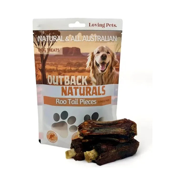 Loving Pets Australia Roo Tail Pieces Dog Treats 5.29 oz Loving Pets Australia