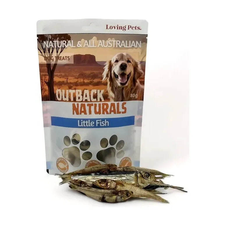 Loving Pets Australia Whole Little Fish Dog & Cat Treats 5.64 oz Loving Pets Australia