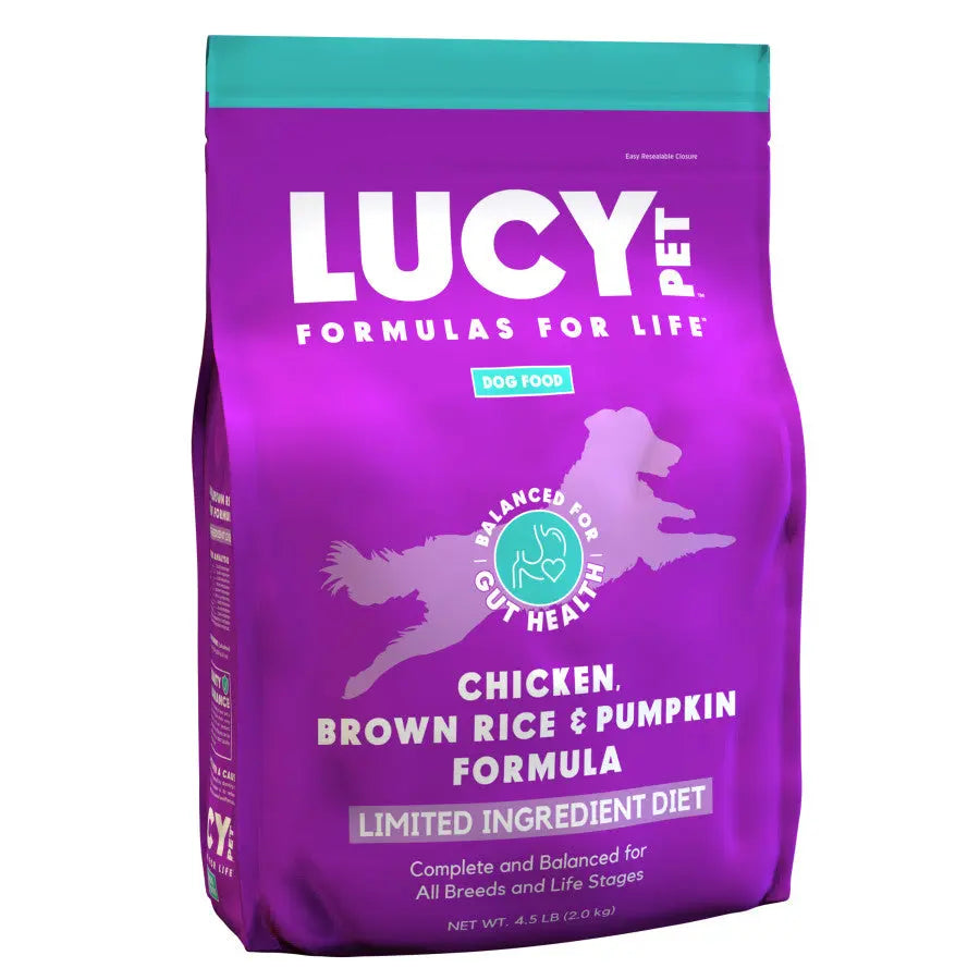 Lucy Pet Products Formula for Life L.I.D. Dry Dog Food Chicken, Brown Rice & Pumpkin Lucy