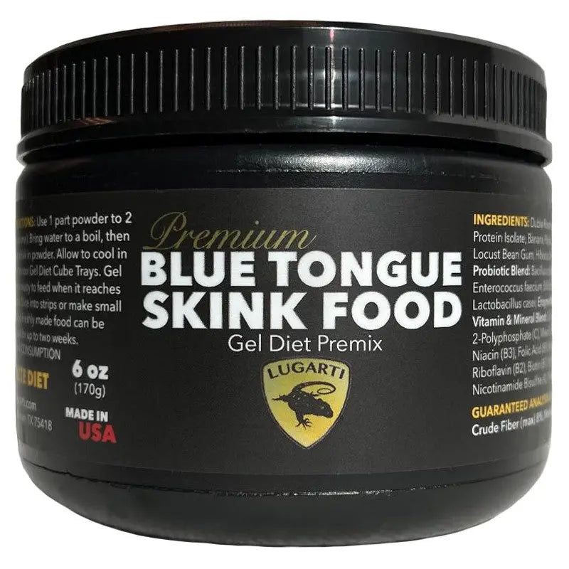 Lugarti Premium Blue Tongue Skink Food 6 oz Lugarti