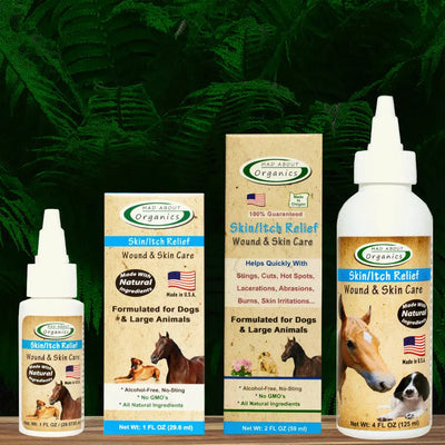 Mad About Organics Herbal Itch Relief for Dogs & Large Animals Mad About Organics