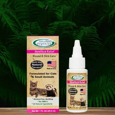 Mad About Organics Herbal Skin-Itch Relief for Cats & Small Animals Mad About Organics