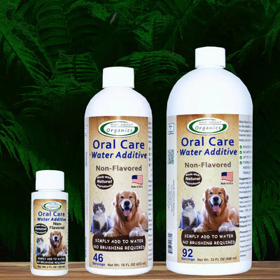 Mad About Organics Oral Care Water Additive for Cats & Dogs Mad About Organics