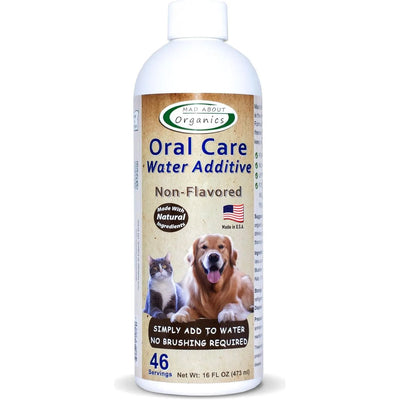 Mad About Organics Oral Care Water Additive for Cats & Dogs Mad About Organics