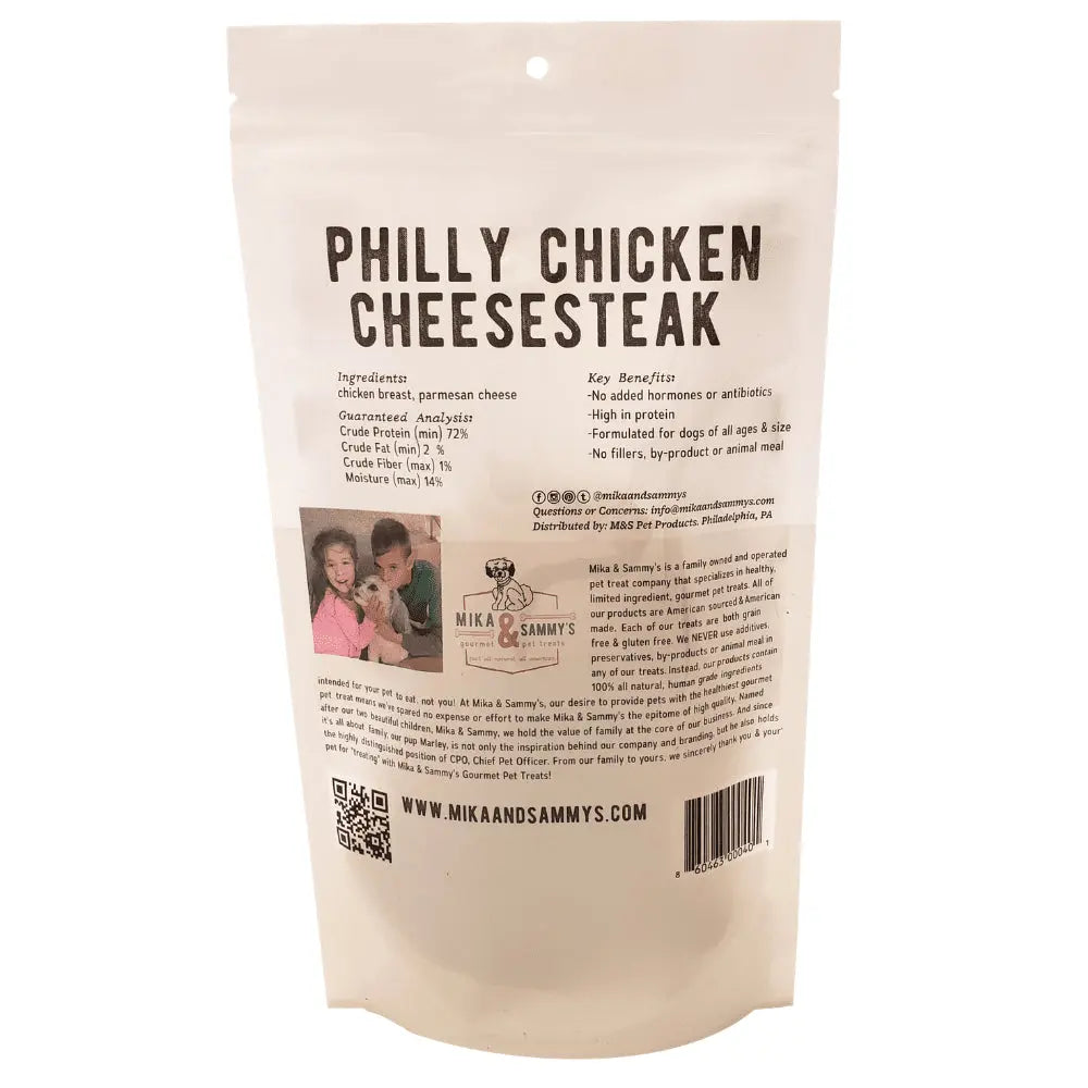 Mika & Sammys Philly Chicken Cheese Dehydrated Dog Treats Mika & Sammys