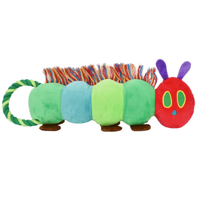 Multipet EC Hungry Caterpillar Tug Plush Dog Toy Multipet