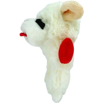 Multipet Mini Lamb Chop Crinkle Plush Dog Toy 6" Multipet