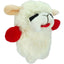 Multipet Mini Lamb Chop Crinkle Plush Dog Toy 6" Multipet