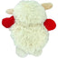 Multipet Mini Lamb Chop Crinkle Plush Dog Toy 6" Multipet