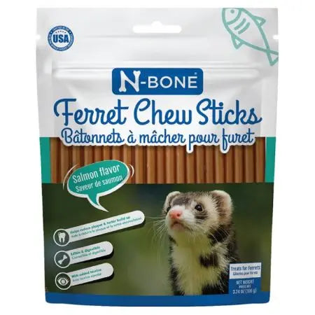 N-Bone Ferret Chew Sticks Ferret Treats 3.74 oz N-Bone