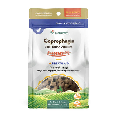 NaturVet Scoopables Coprophagia Stool Eating Deterrent for Dogs 11 oz Naturvet®