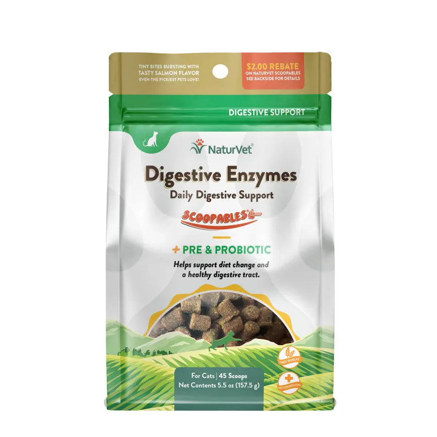 NaturVet Scoopables Digestive Enzymes for Cats 5.5 oz Naturvet®