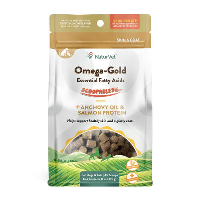 NaturVet Scoopables Omega-Gold Essential Fatty Acids for Cats and Dogs 11 oz Naturvet®