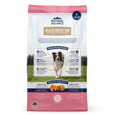 Natural Balance Health Protection Adult Salmon, Brown Rice & Pumpkin Dry Dog Food Natural Balance