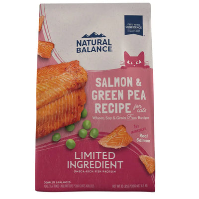 Natural Balance Pet Foods L.I.D Green Pea & Salmon Formula Dry Cat Food Natural Balance CPD
